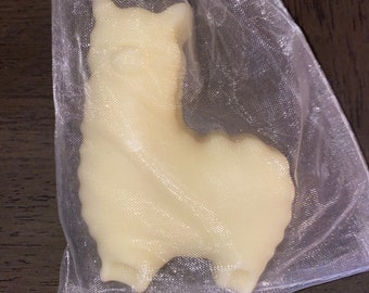 Alpaca-Shaped Goat Milk Soap