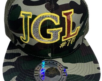 JGL Chapo Chapiza 701 Custom Embroidered Camo Trucker SnapBack