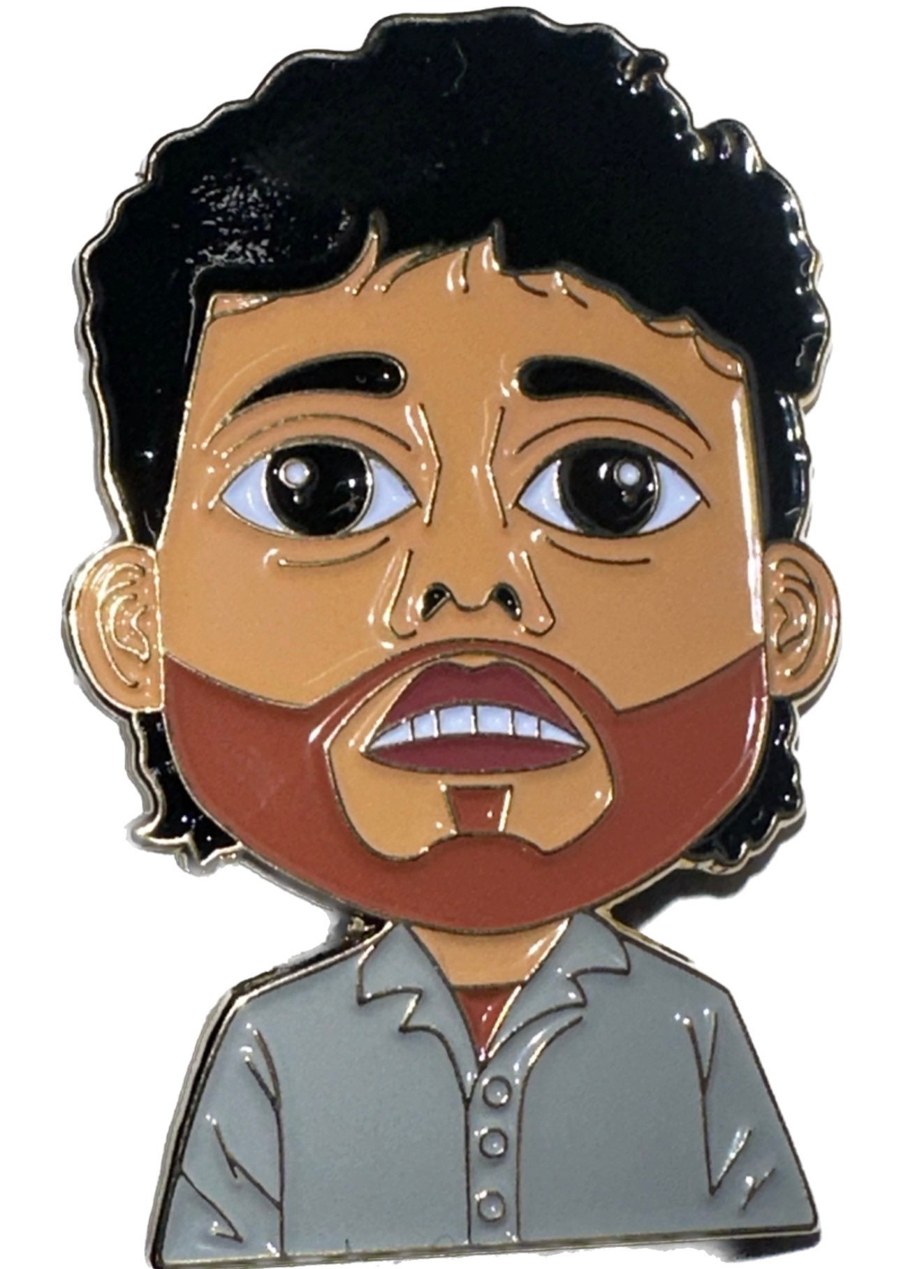 El Raton Ovidio Guzman JGL Chapiza Enamel Hat Pin Para Gorras Etsy