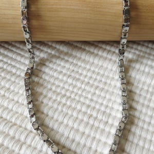 Vintage NEW 22" EDFORCE Men's Stainless Steel Link Chain Necklace