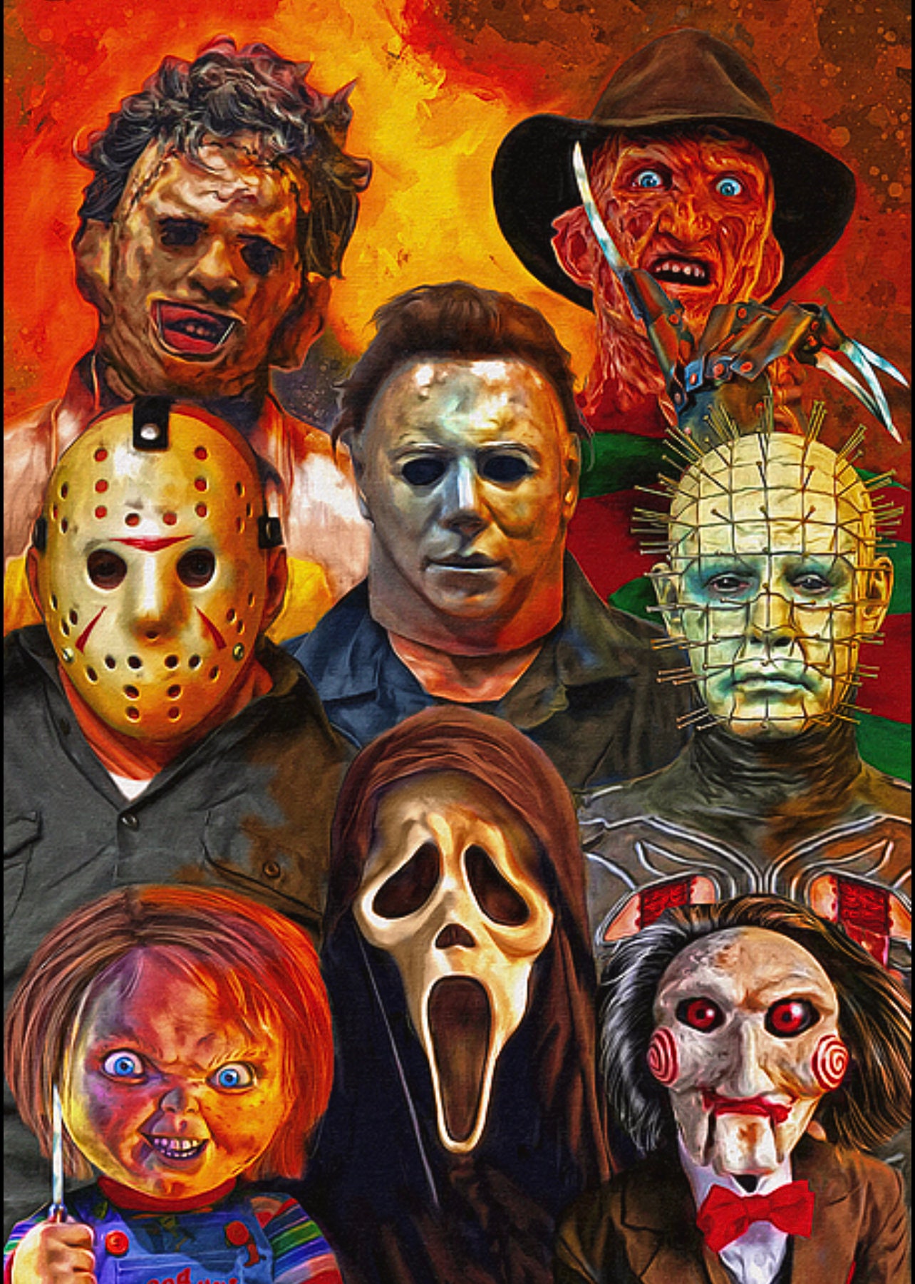 Iconic Horror - Etsy