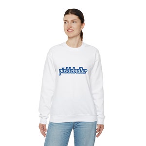 Pickleball Spin Crew Neck Sweatshirt, Pickleball, Pickleball Apparel, Pickleball Sweatshirt, Cozy Sweatshirt, Pickleball Gear, Sports imagem 6