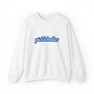 Pickleball Spin Crew Neck Sweatshirt, Pickleball, Pickleball Apparel, Pickleball Sweatshirt, Cozy Sweatshirt, Pickleball Gear, Sports imagem 2