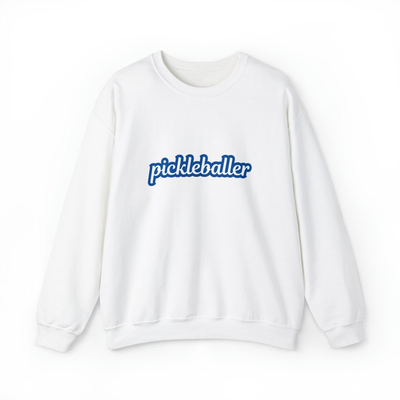 Pickleball Spin Crew Neck Sweatshirt, Pickleball, Pickleball Apparel, Pickleball Sweatshirt, Cozy Sweatshirt, Pickleball Gear, Sports imagem 2