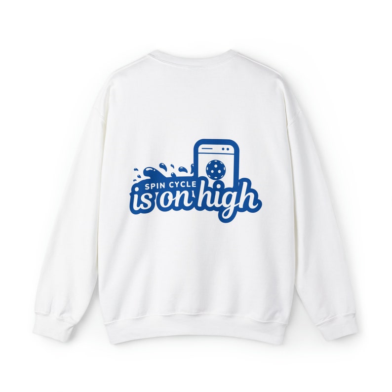 Pickleball Spin Crew Neck Sweatshirt, Pickleball, Pickleball Apparel, Pickleball Sweatshirt, Cozy Sweatshirt, Pickleball Gear, Sports imagem 1