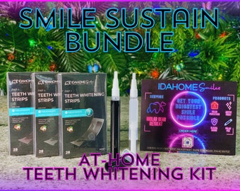 Idahome Smiles 'Smile Sustain' At-Home Teeth Whitening Product Bundle