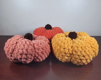 Pumpkin Plushie Amigurumi Toy