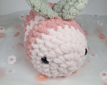 Crochet Strawberry Bee Amigurumi