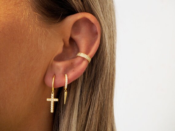 Cross earring set deals