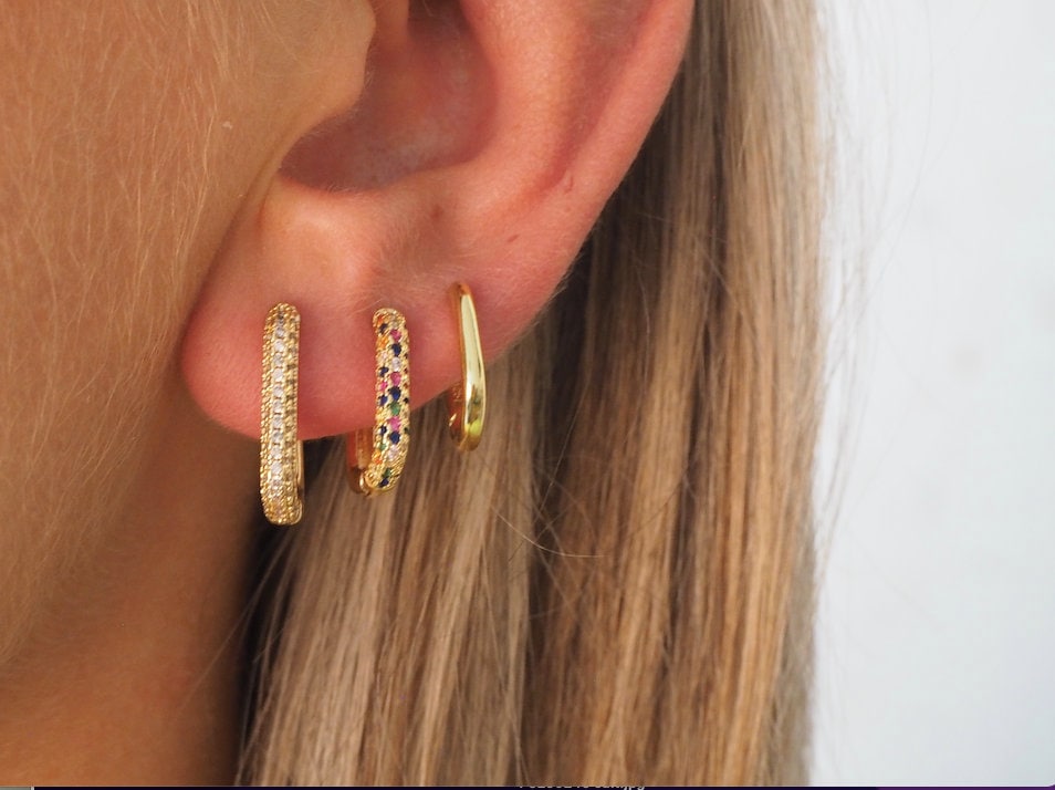 14k Yellow Gold Polished 1 3/4