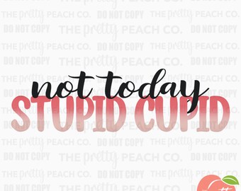 Stupid Cupid PNG | Valentines Day PNG | Sublimation PNG