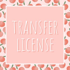 Entire Shop Transfer License