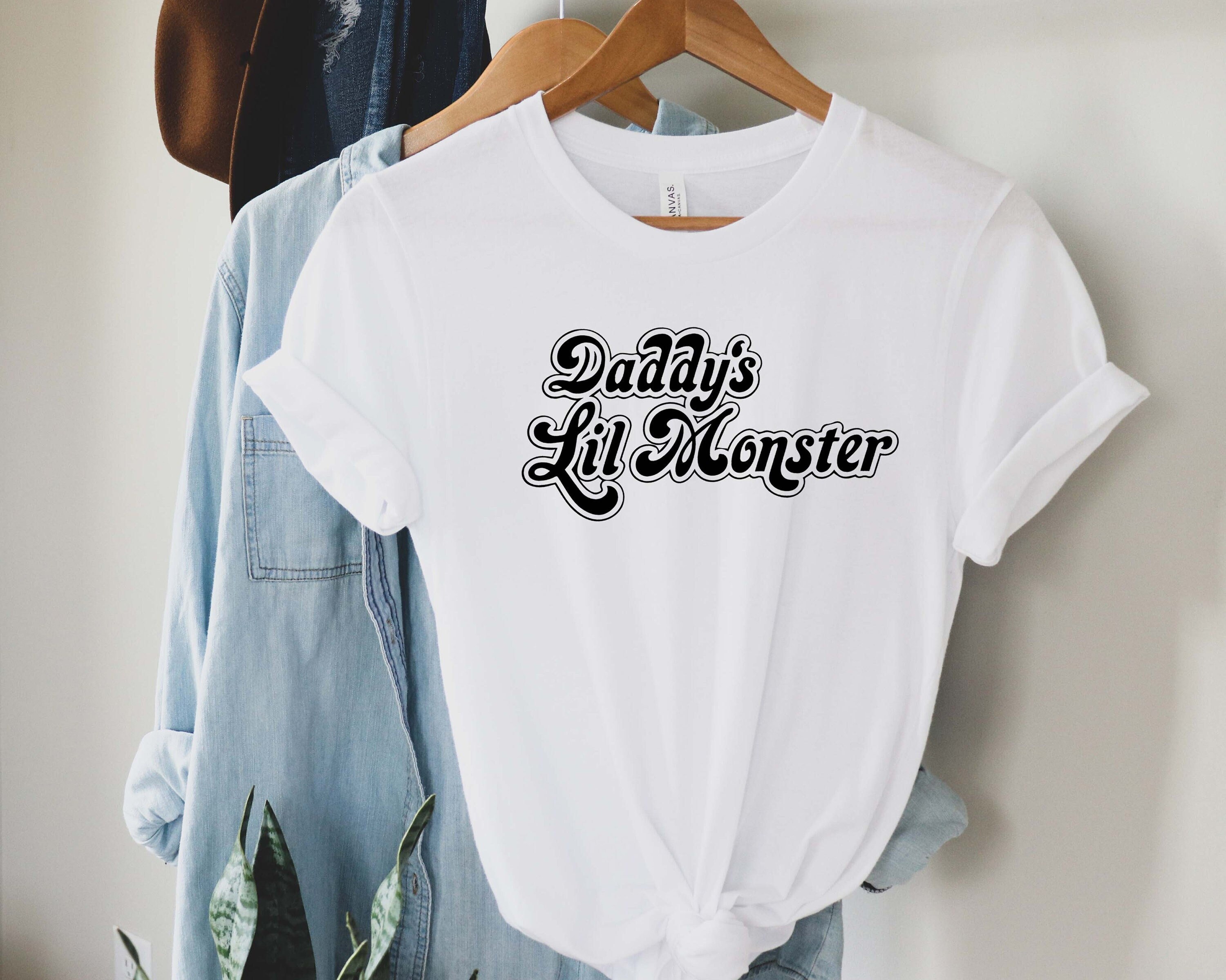 Daddy's Lil Monster Harley Quinn Suicide Shirt, Halloween Costume ...