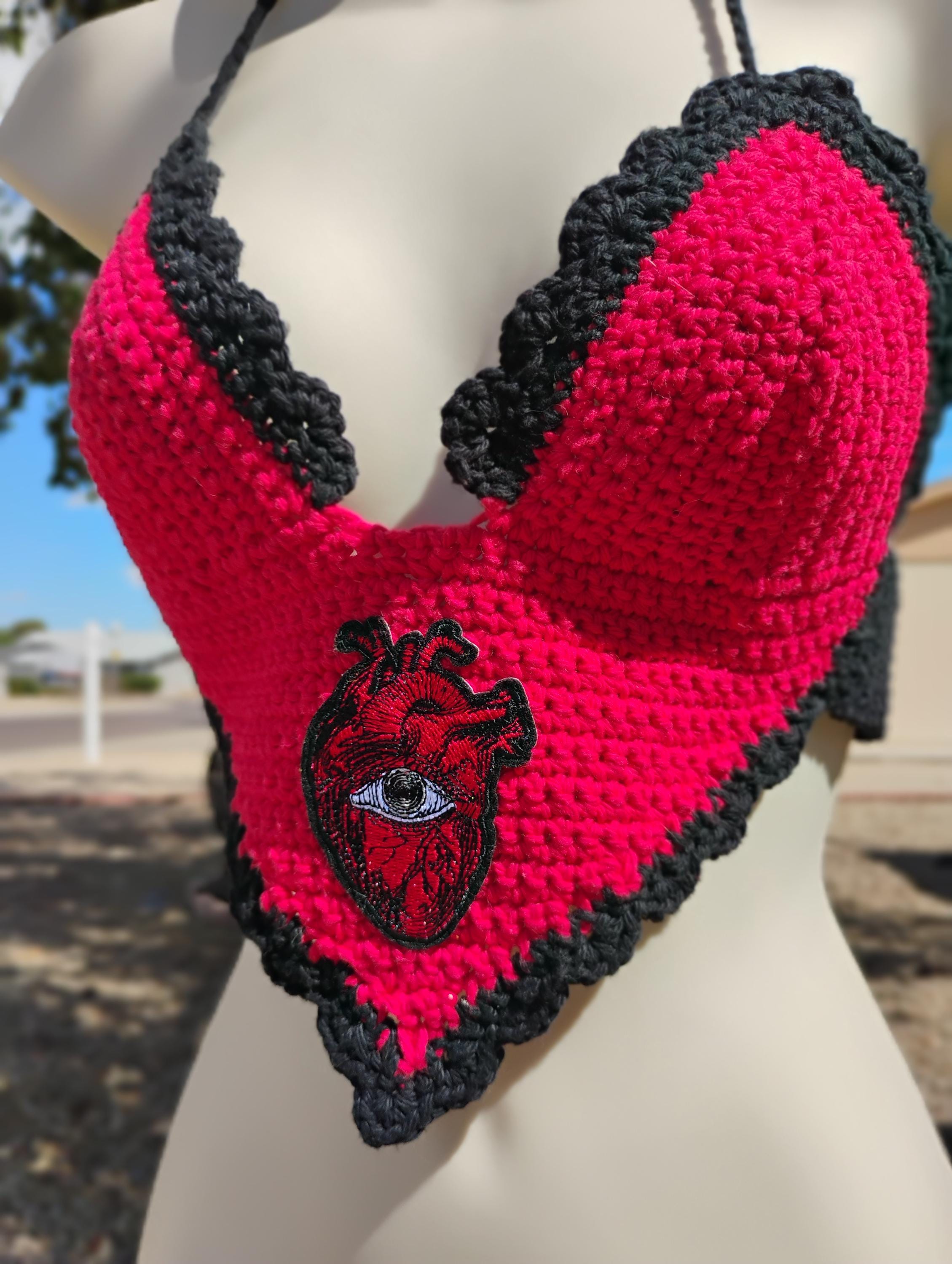 Heart Crochet Top - Etsy