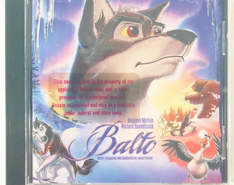 Balto OOP PROMO Original Soundtrack James Horner CD Zeichentrickfilm 1995 Steve Winwood