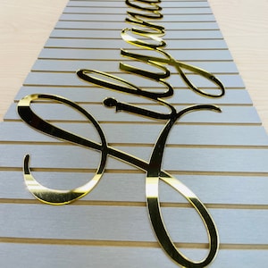 Name cut out | custom name sign |Nursery Sign |Acrylic name | Custom Sign | Wall Décor| Word Art | Wall Art | Laser Cut Name|