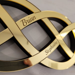 Gift for mom | Golden Infinity Sign  | Anniversary Gift | Mothers day Gift| Infinity Sign| Engagement Gift | Gift For a couple |