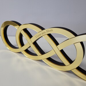 Gift for mom| Golden Infinity Sign  | Anniversary Gift | Mothers day Gift| Infinity Sign| Engagement Gift | Gift For a couple