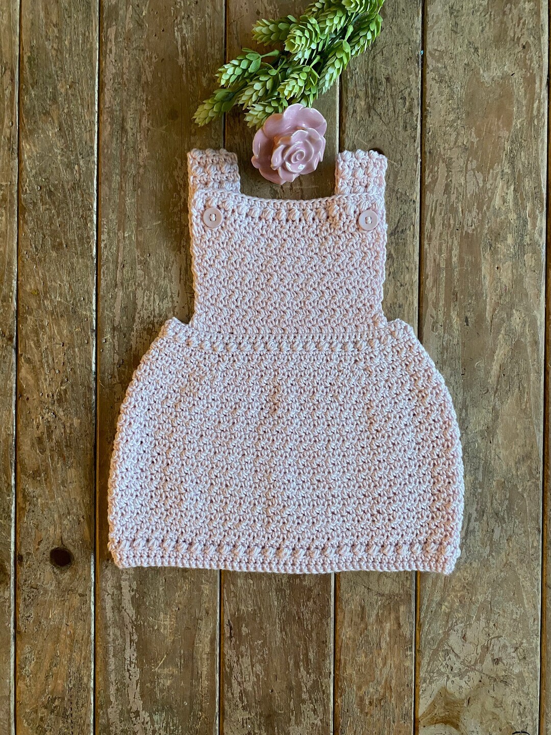 Pink Baby Jumper / Pink Crochet Baby Jumper / Girls Baby Etsy