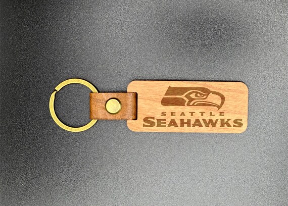 Keychain - Rectangle - My first car - Leather Keychain - Rectangle - My first car - Leather