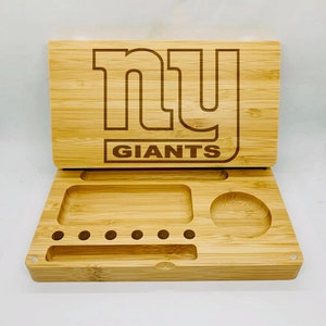 Fatto a mano Inciso al laser Bambù Rolling Vassoio magnetico Backflip Style Personalizzato Personalizzato Regalo Uomini Donne Stash Box Case