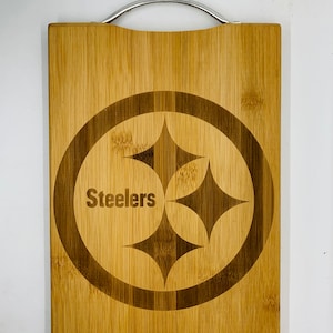 football laser engraved Bamboo cutting board gift anniversary birthday personalized charcuterie house warming real estate