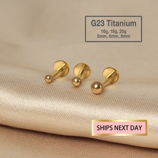 Set Orecchini Briana Williams 2 Pezzi Orecchini A Bottone In Argento Con Catena Piercing Orecchio