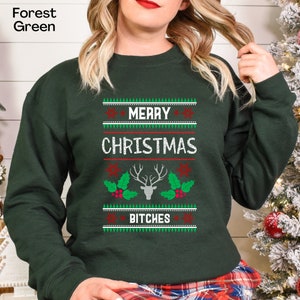 Funny Christmas Sweater, Ugly Christmas Sweater, Ugly Christmas Funny Sweater, Christmas Gift for Her, Christmas gift for Him