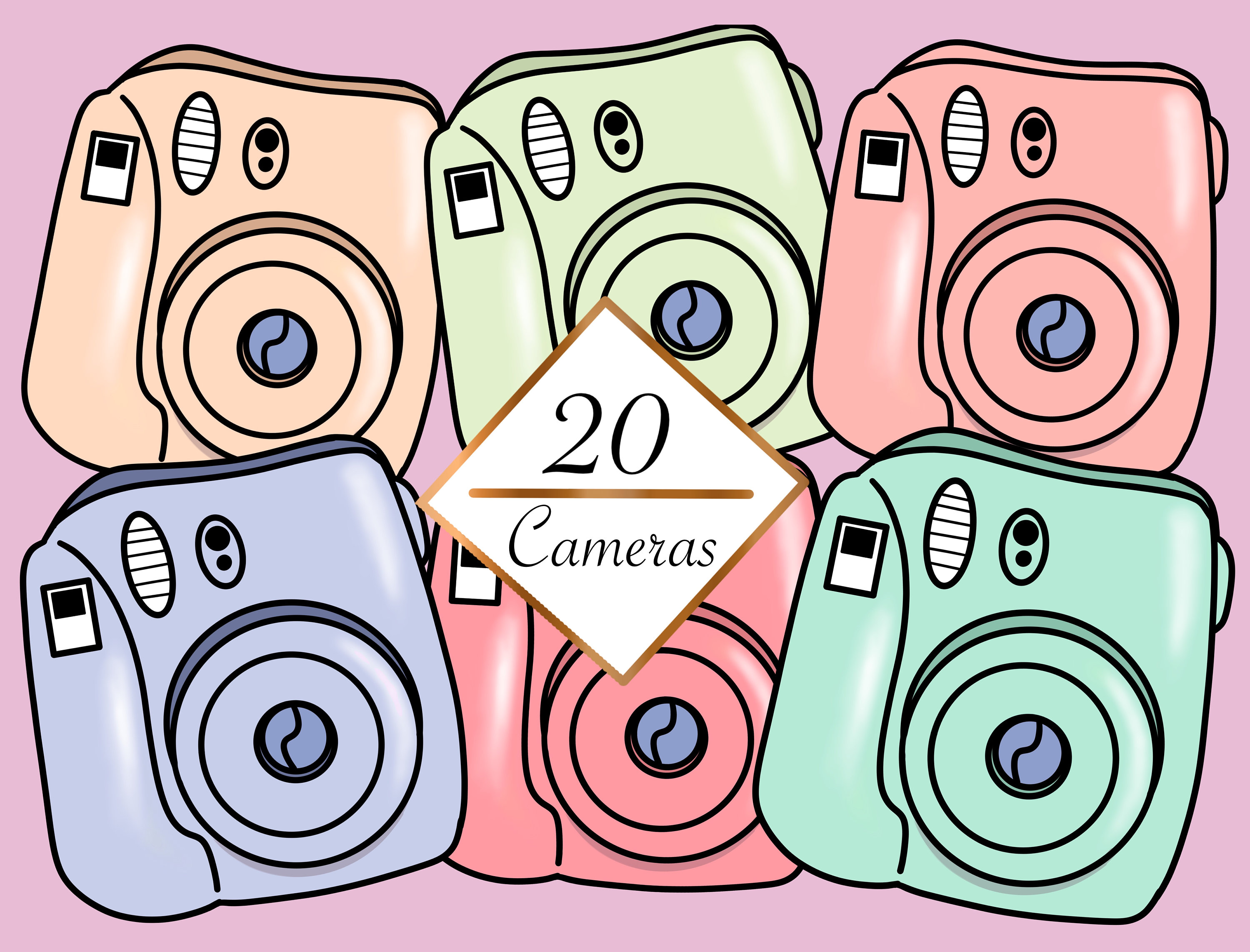 Polaroid Camera Clipart Polaroid Camera Clip Art Camera Png