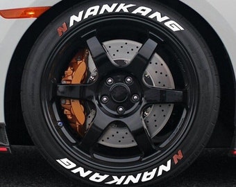 Tire Lettering Nankang Tire Decals