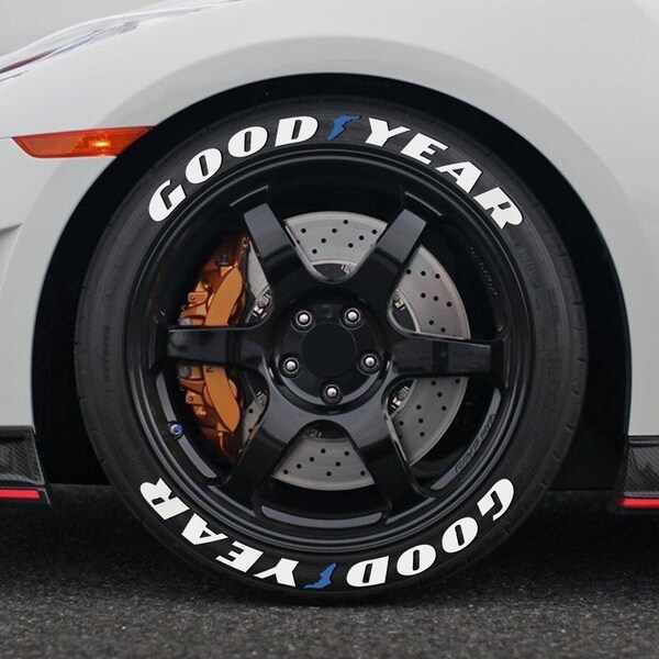 Tire Lettering Goodyear Tire Decals