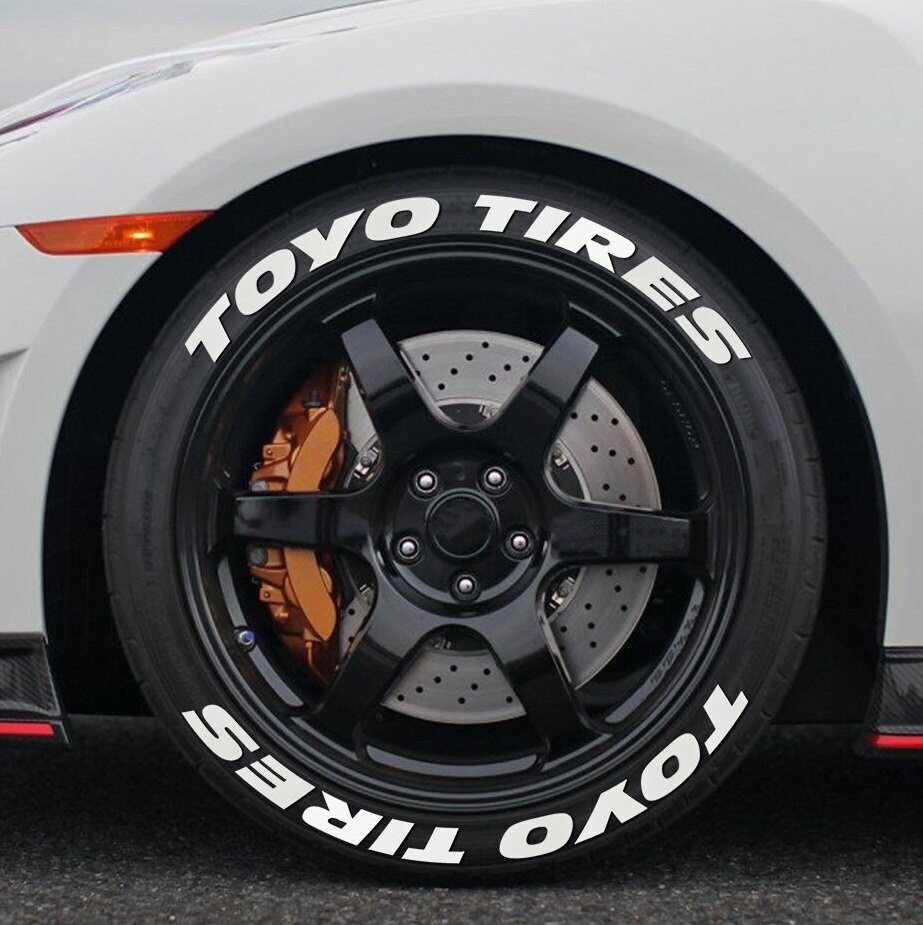 Toyo Tires – Tire Lettering