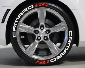Tire Lettering Camaro SS Tire Decals