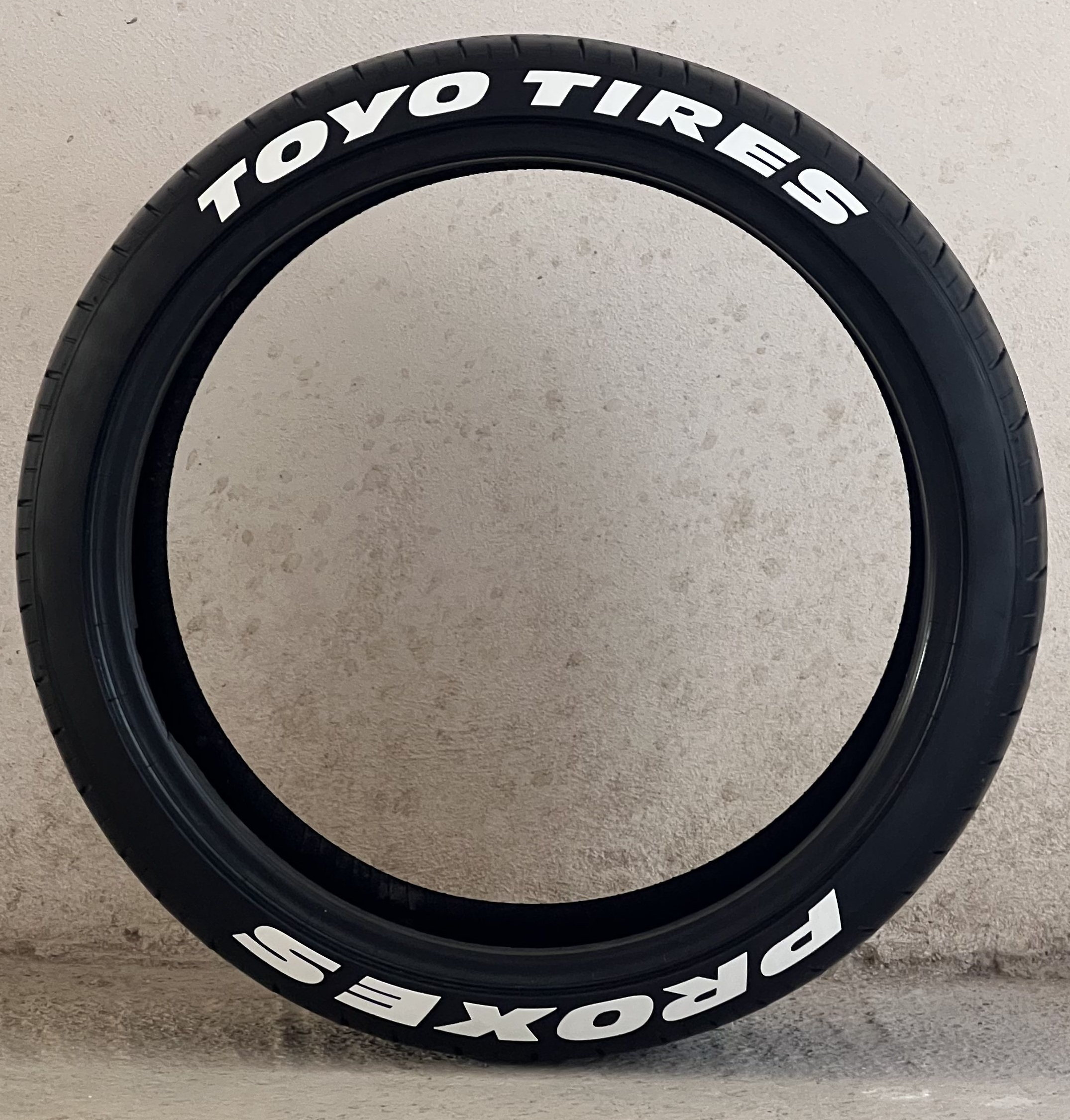 Tire Lettering Toyo Proxes Tire Decals Etsy