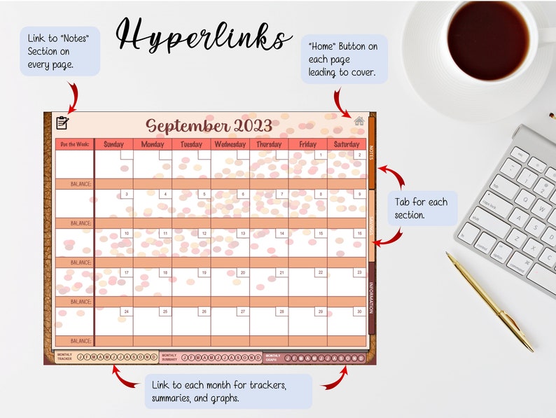 2023 Printable Budget Planner Bundle 2023 Digital Budget Etsy UK