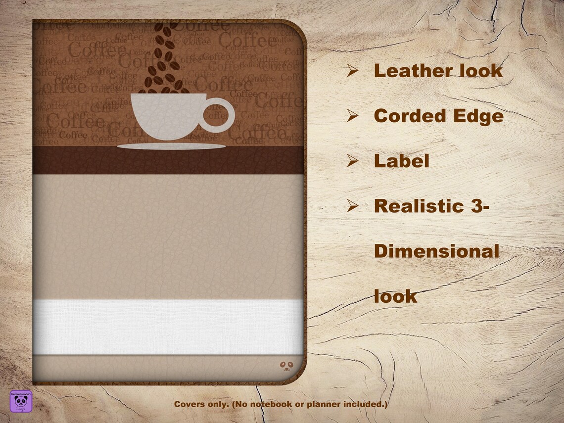 10 Coffee Digital Leather Notebook Covers Digital Notebook Covers ...