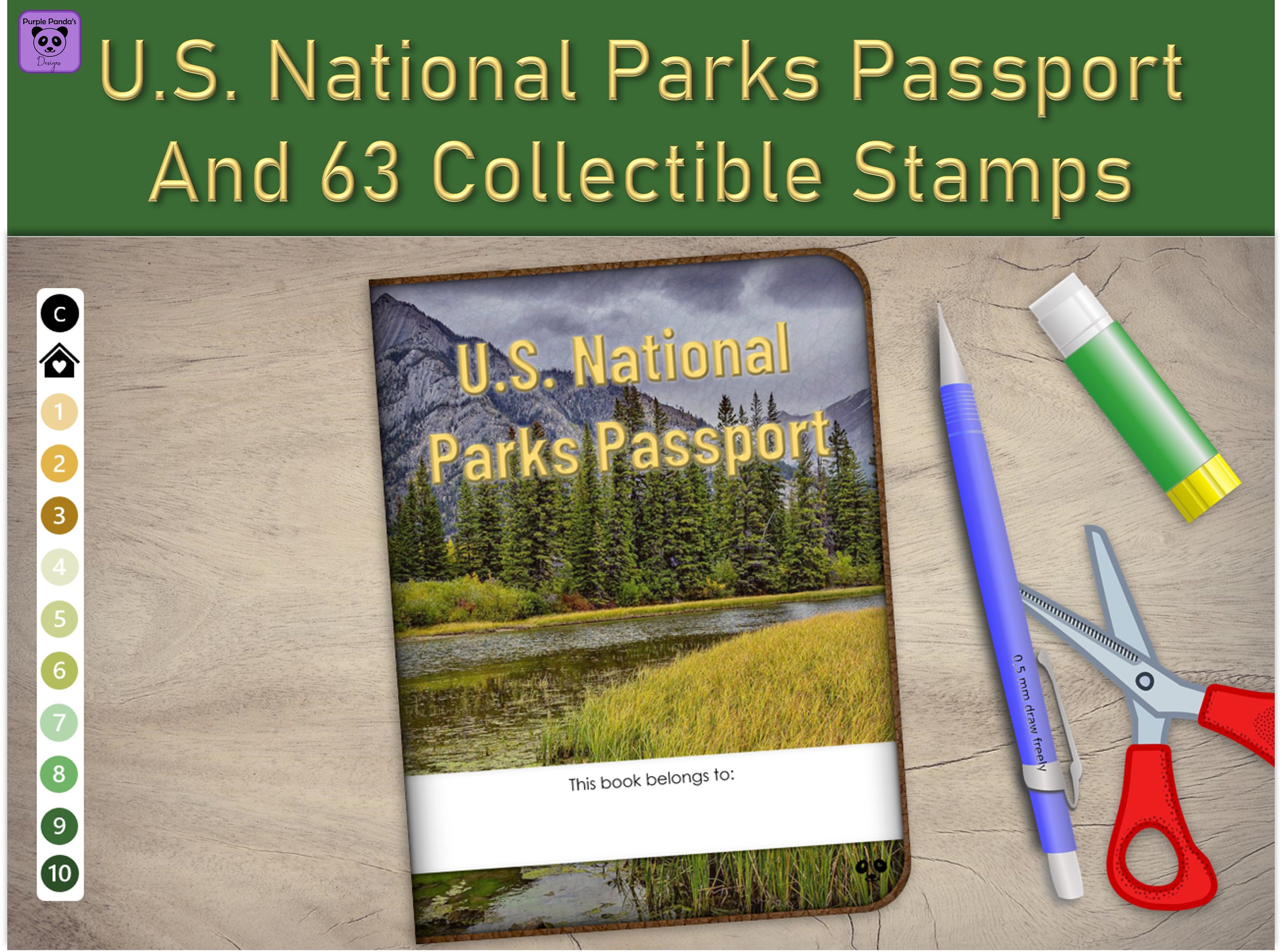 US National Parks Passport and Stamps, Digital National Parks Passport