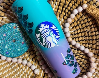 Mermaid Snowglobe Tumbler