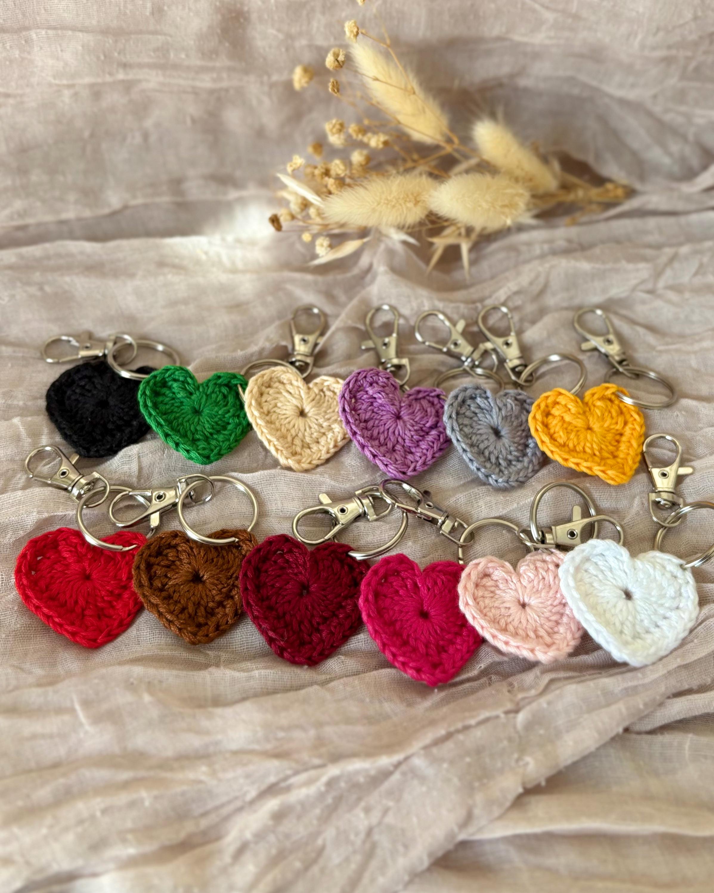 Portachiavi A Cuore Colorato Per Donne, Portachiavi In Lega Per Borsa, Zaino O Auto, Regalo Simpatico