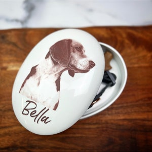 custom pet urn, modern simple urn for ashes, personalized name and date custom urn