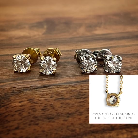 Ashes into earrings best sale
