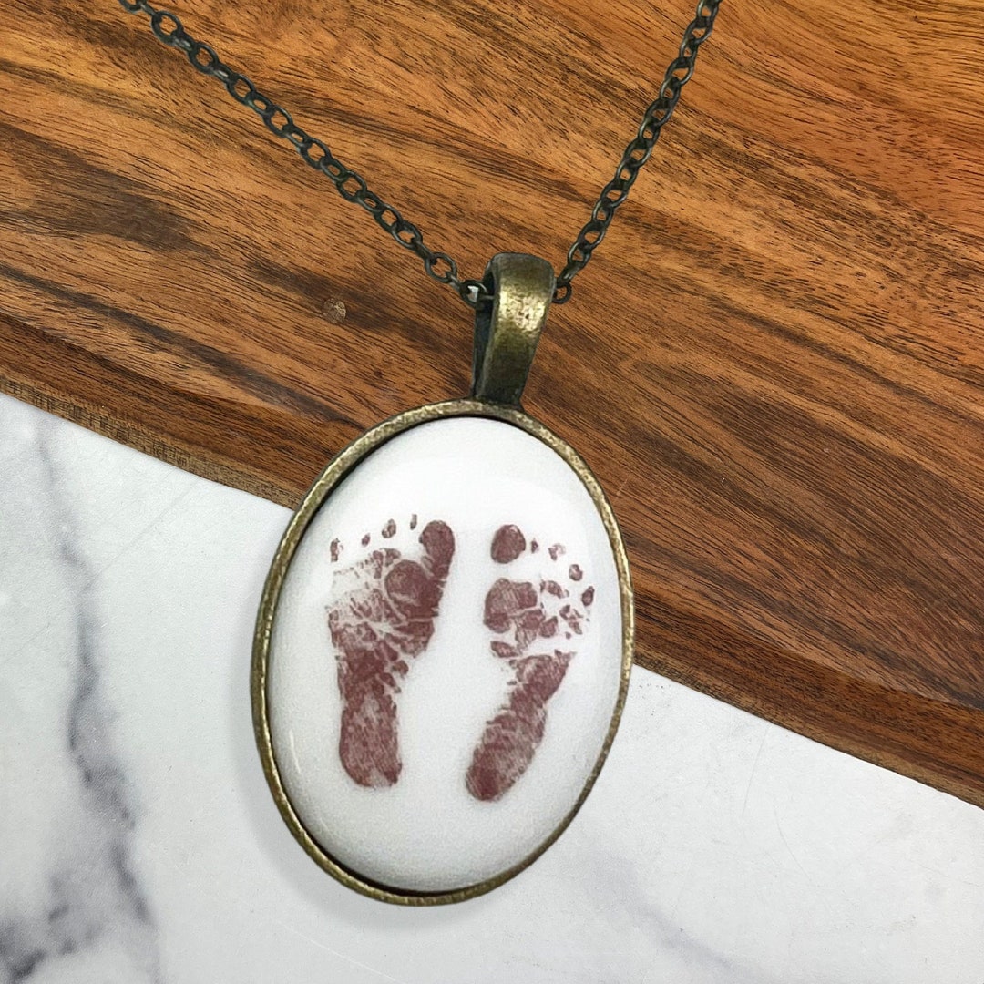 Bereavement Gift, Stillborn Baby Memorial Gift Personalized Baby Feet