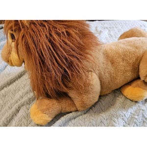 Vintage Disney The Lion King Adult Simba Puppet 30" Large Plush Toy
