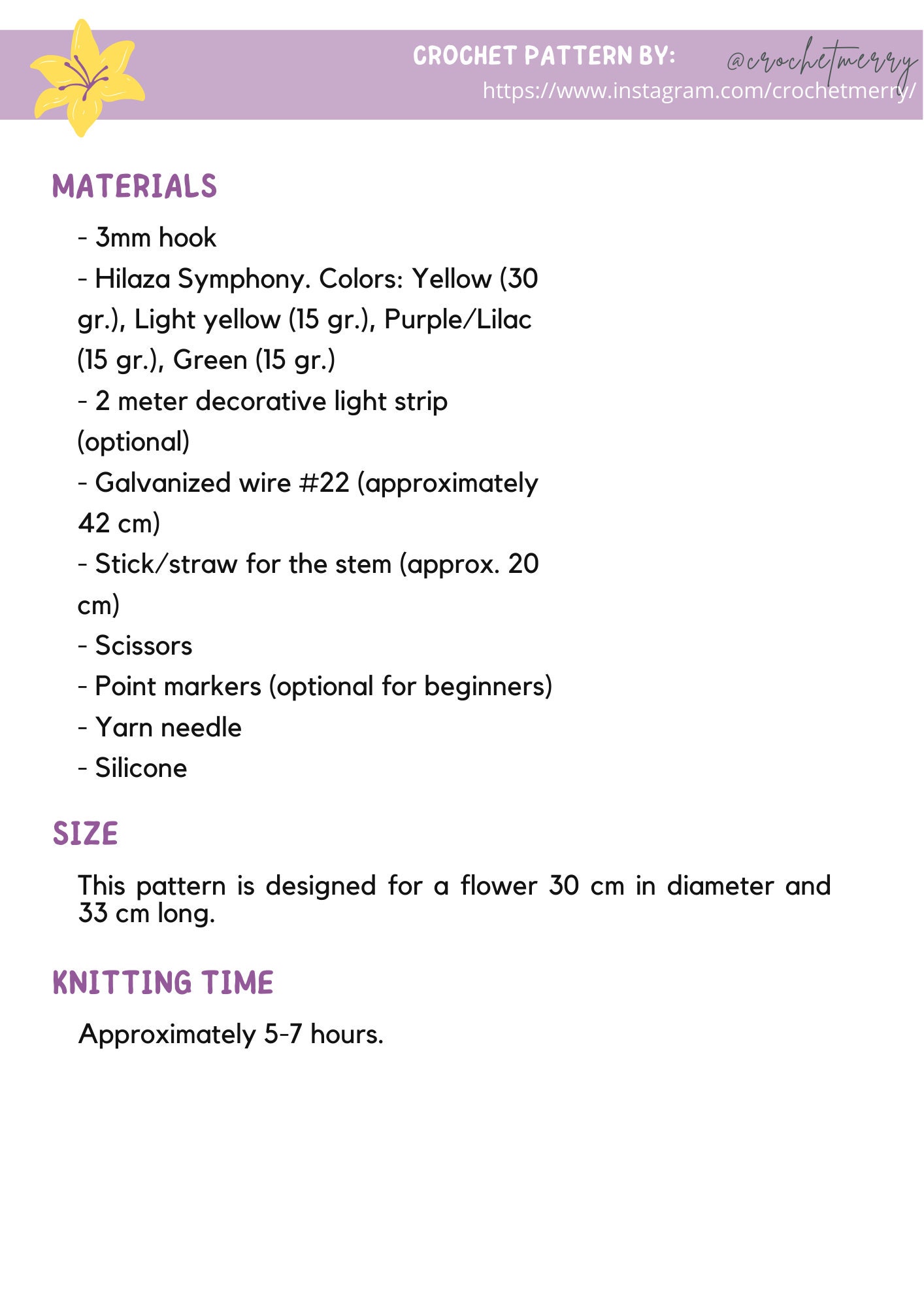 Pascal Sewing Pattern Rapunzel Flower & Pascal PDF Pattern | Rapunzel Flower + Pascal ...
