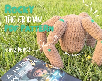 Rocky The Eridian Plushie PDF Pattern Amigurumi | English and spanish pattern