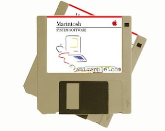 400K Floppy Boot Disk  2pcs/ Works on any Classic Macintosh 128k & 512k Computer