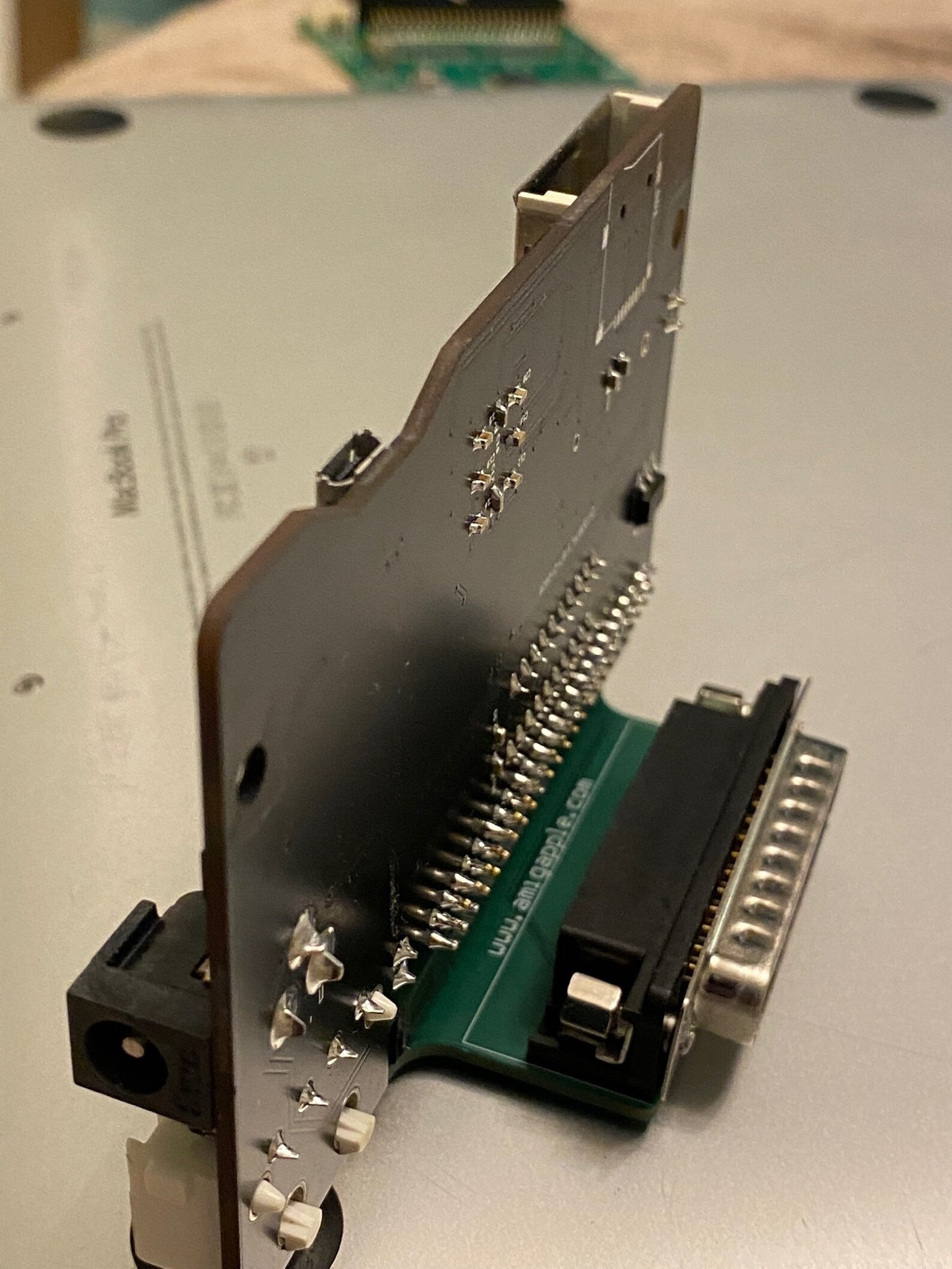 Rightangle Scsi 50 Pin DB25 Adapter for Macintosh Internal to External