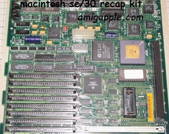 Macintosh se/30 condensatorkit, macintosh se 30 recapingkit, macintosh se/30 recapkit