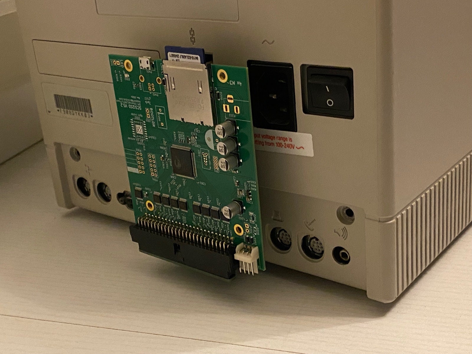 Rightangle Scsi 50 Pin DB25 Adapter for Macintosh Internal to External