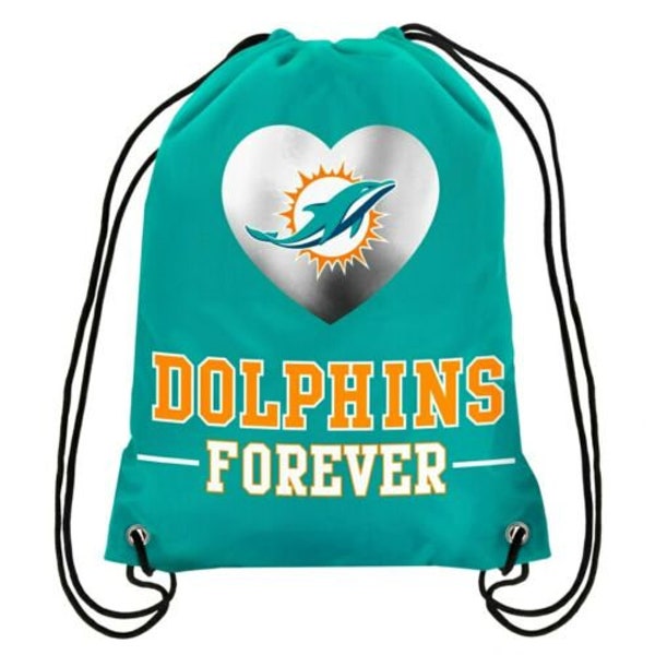 Miami Dolphins Aqua Backpack. NWT